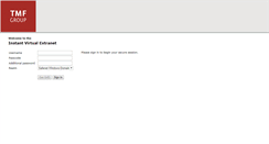 Desktop Screenshot of g8way.tmf-group.com